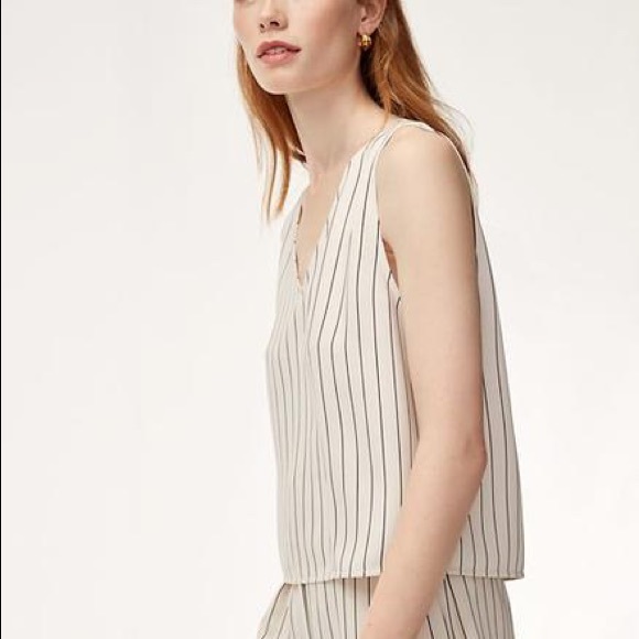 Aritzia striped Murphy blouse - Picture 1 of 7